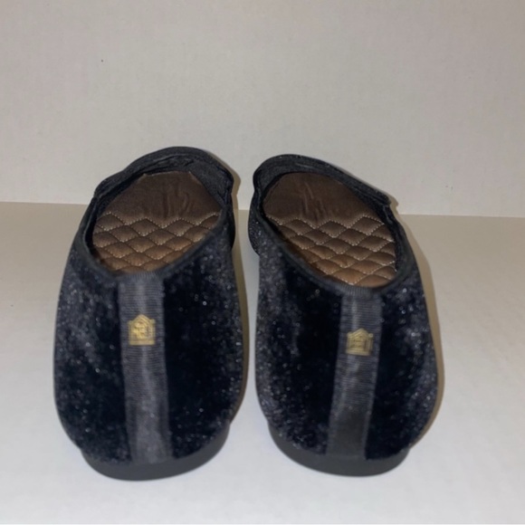 BIRDIES NWOB The Starling Black Velvet Slip On Flats Loafer Women's Size 11 - Picture 7 of 11